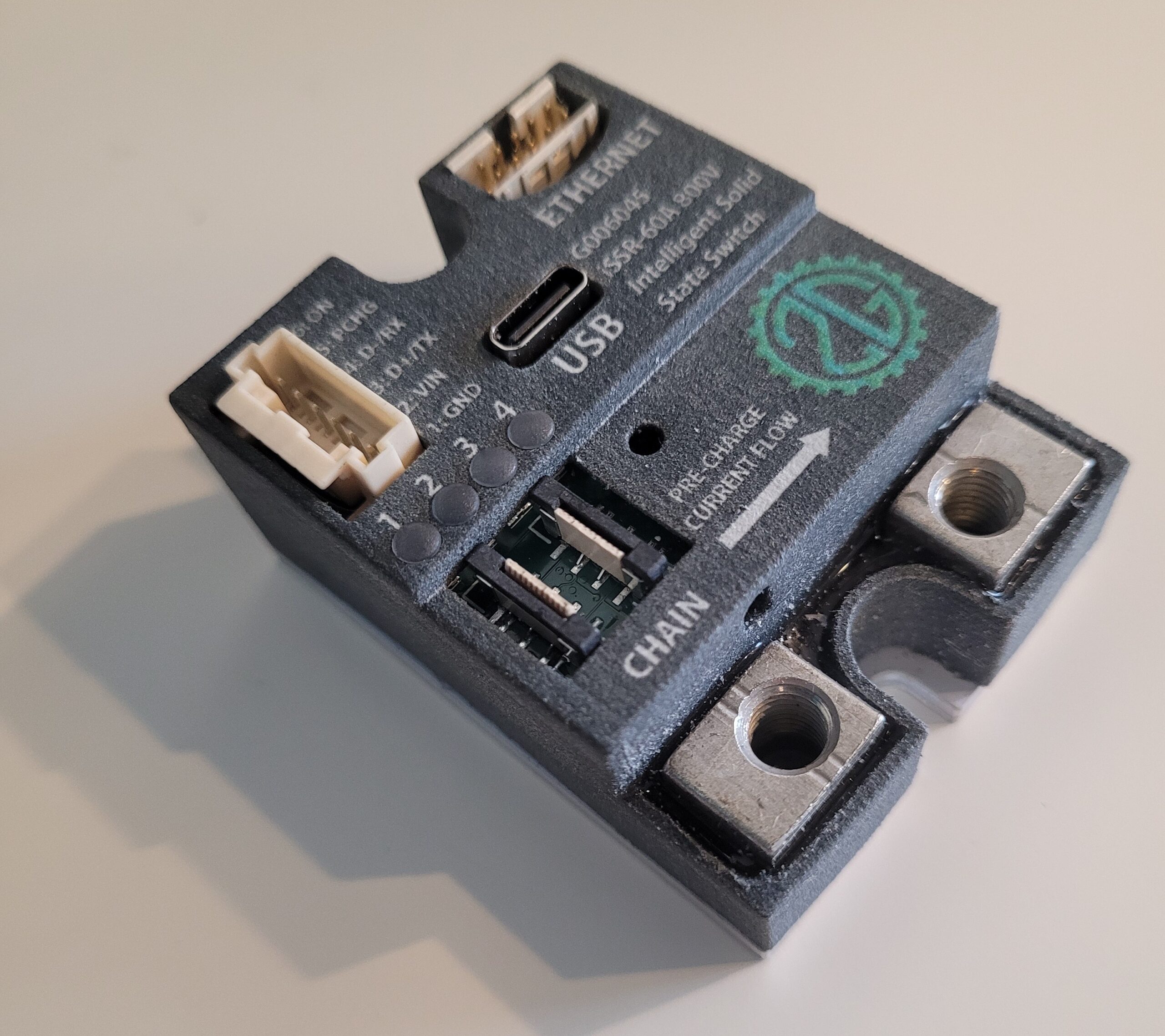 2G Engineering iSSR Intelligent Solid-State Relay - angled view