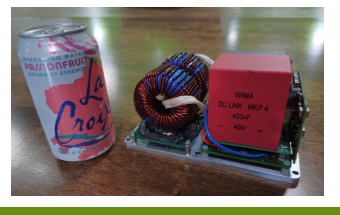 DC-DC converter side view